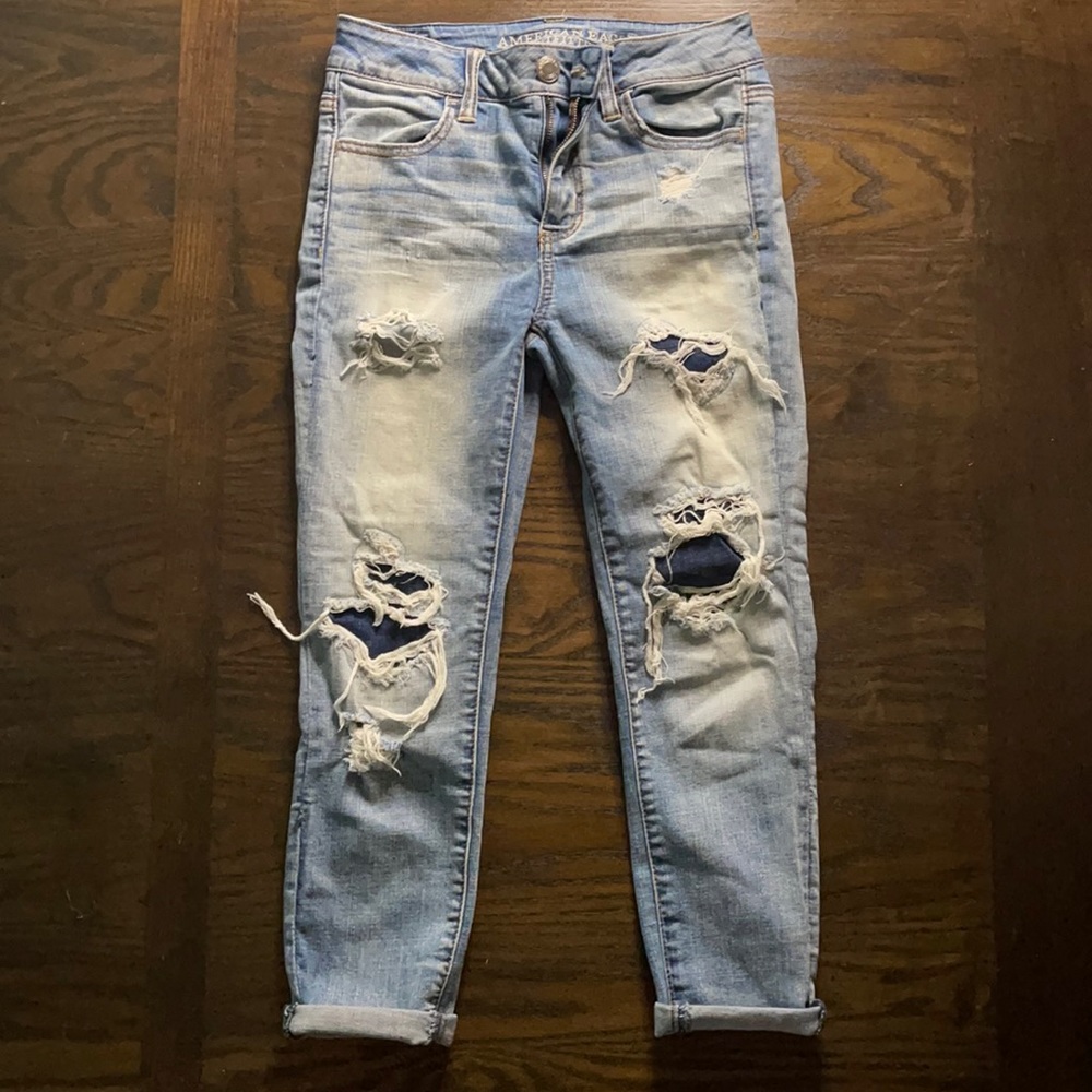 Womens American eagle capris